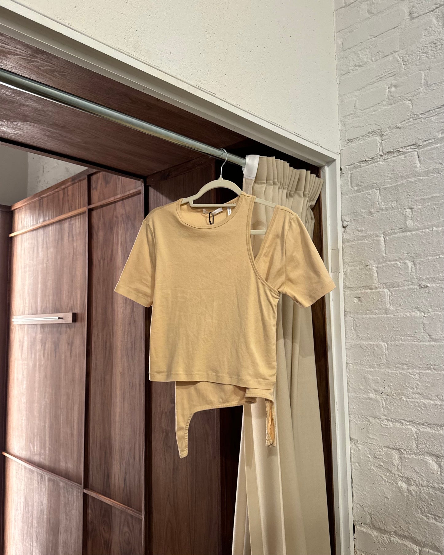 Vintage DESIGNER Helmut Lang Asymmetrical Tee